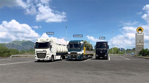 As you increase your speed over 50 kmh, you&x27;ll hear the truck joints moving, the wind on your windshield and basically get the sound sensations of driving a heavy truck on the highway. . How to use voice chat in euro truck simulator 2 multiplayer